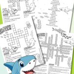 Shark crossword puzzles.