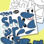 Shark letter craft.