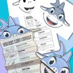 Shark life cycle fold out activity.