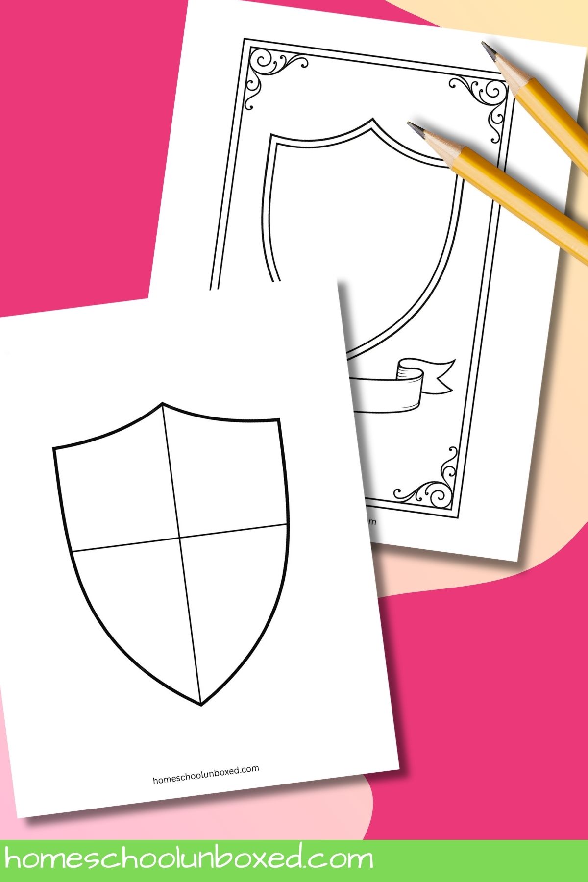 Printable Coat of Arms Templates - Coat Of Arms Templates 3