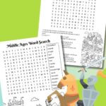 Middle ages word search.