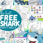 Free shark printables.