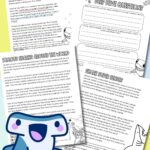 Shark reading comprehension worksheets.