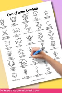 Coat of Arms Symbols and Their Meanings (Free Printable)