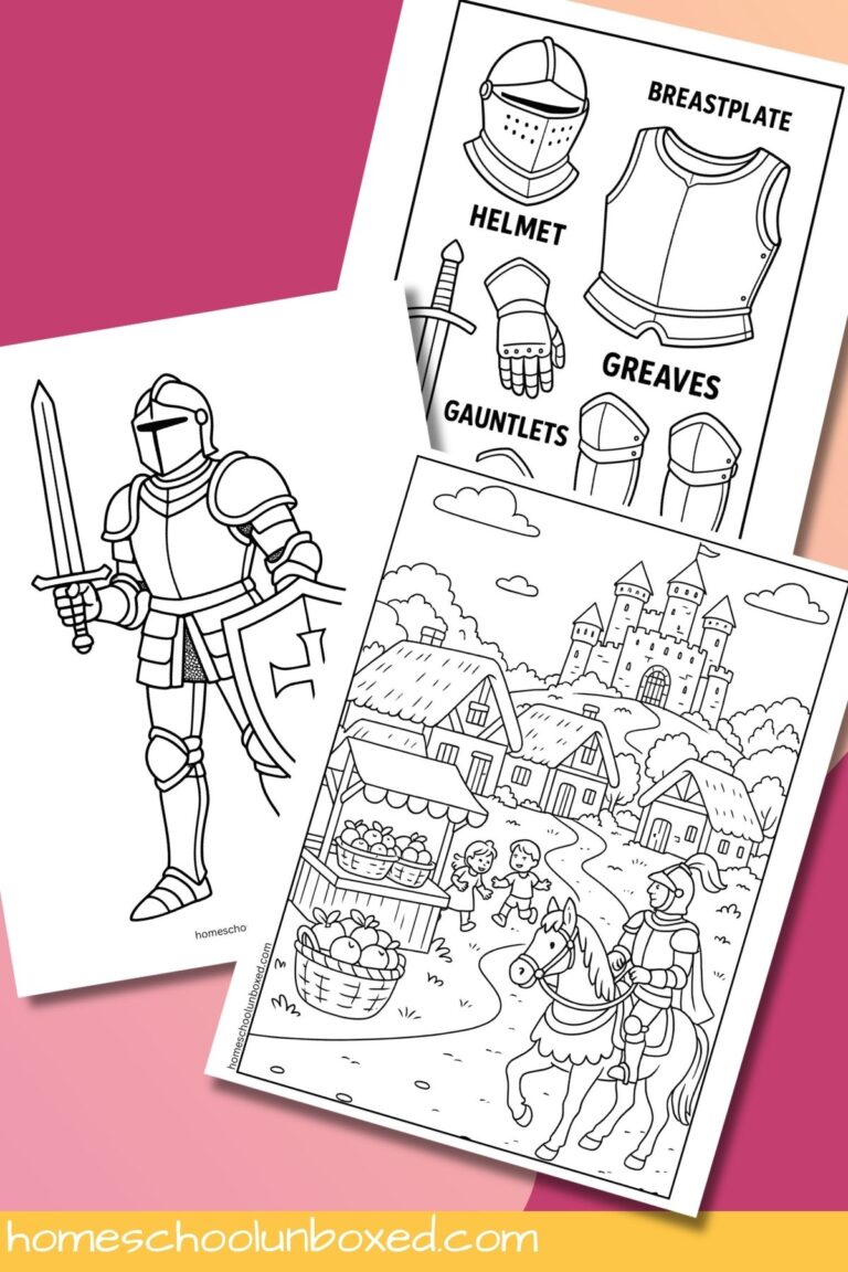 Middle Ages Coloring Pages