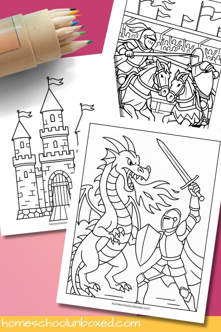 Middle Ages Coloring Pages
