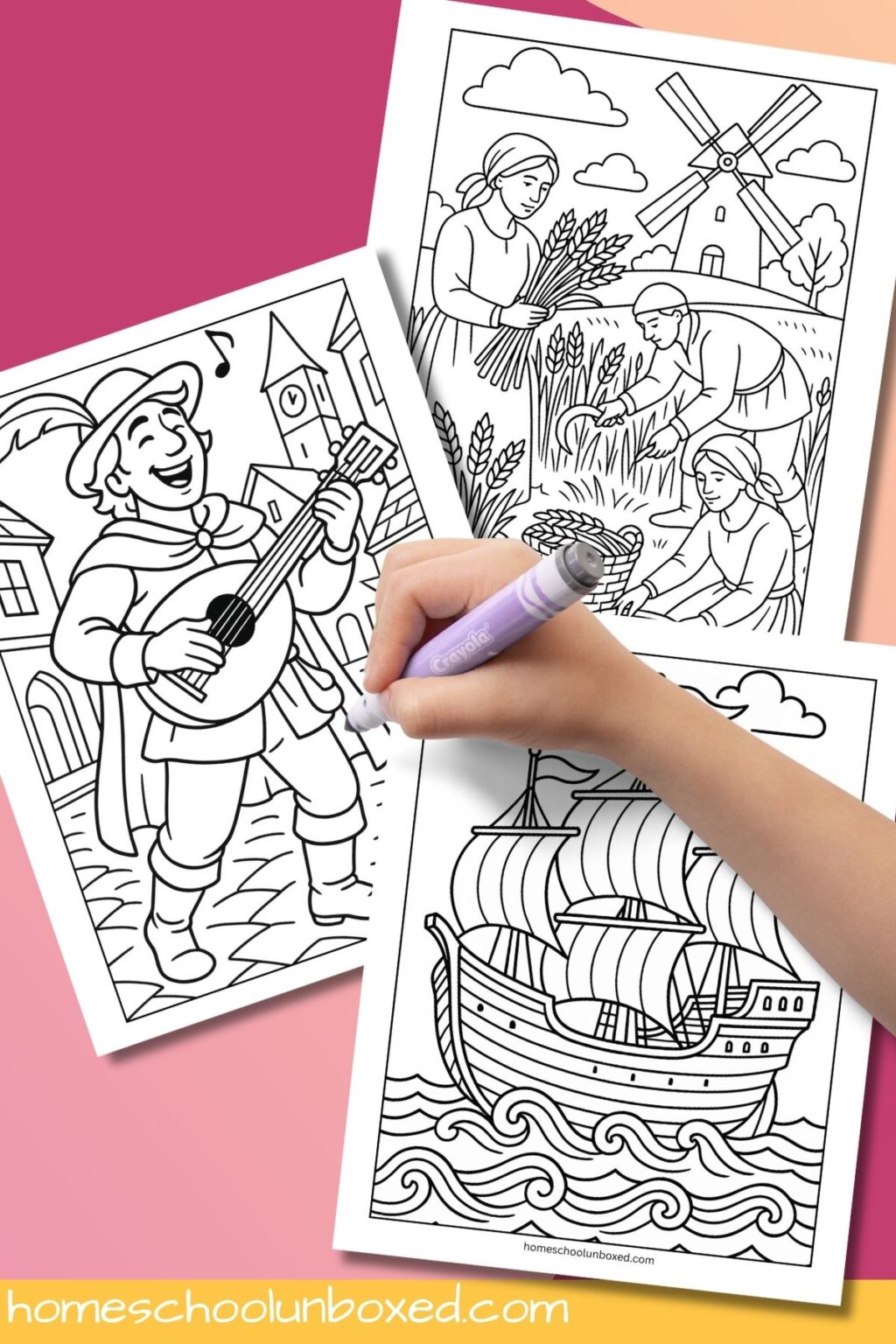 Middle Ages Coloring Pages