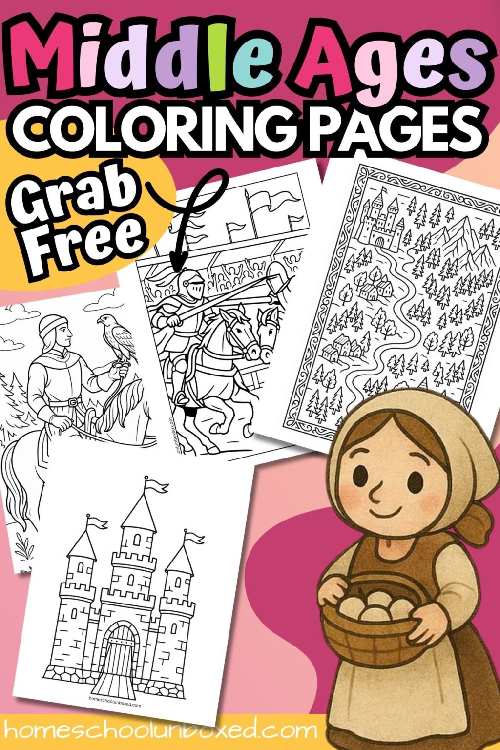 Middle Ages Coloring Pages