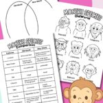 Monkey species worksheets.