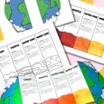 Layers of earth foldable.