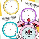 What time is worksheets for kids.